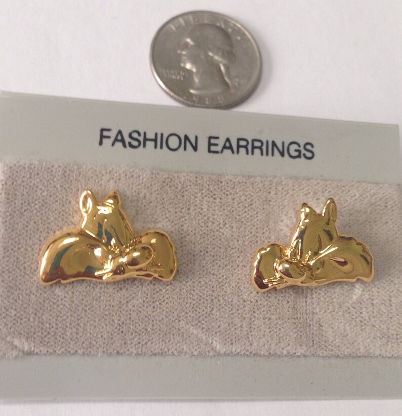 Cat Earrings Beautiful Vintage Sylvester the Cat Post Earrings Sylvester the Cat Jewelry Sylvester the Cat Costume Jewelry Stud Earrings