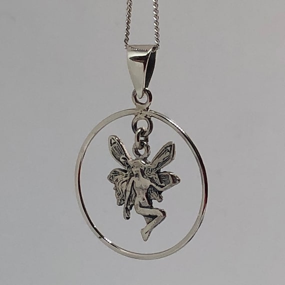 Beautiful Sterling Silver Fairy - Faerie Garden Ny