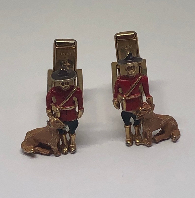 Cufflinks - Canadian Flag 2371 main image 1