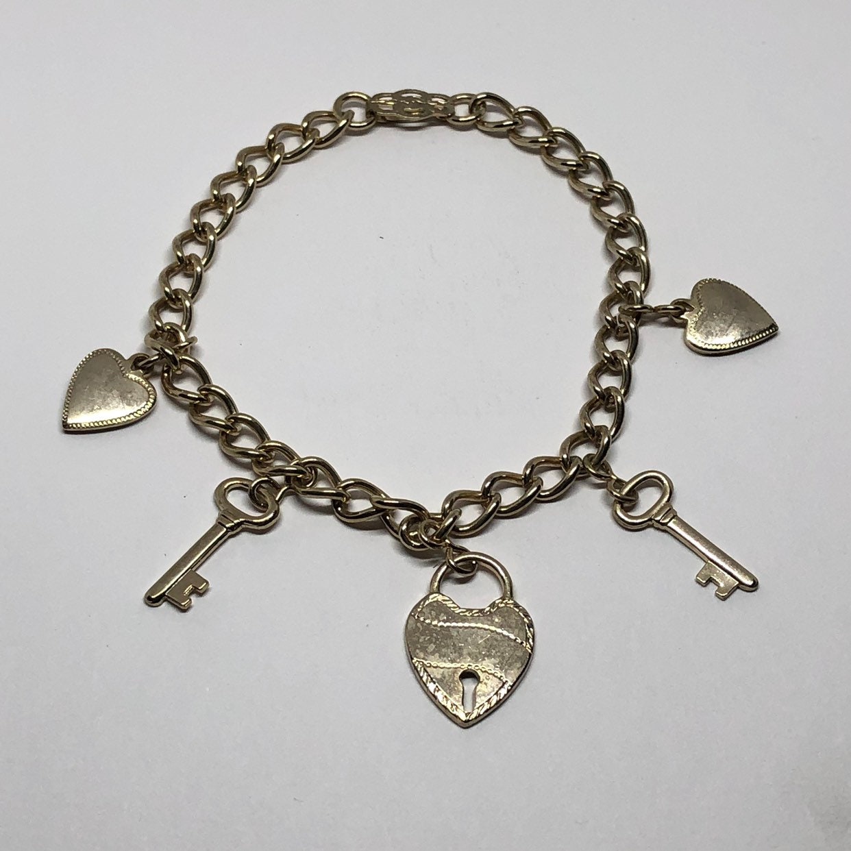セブンイレブン 冬ギフト カタログ 1940s Sweetheart Locket Expansion Bracelet - Etsy アクセサリー