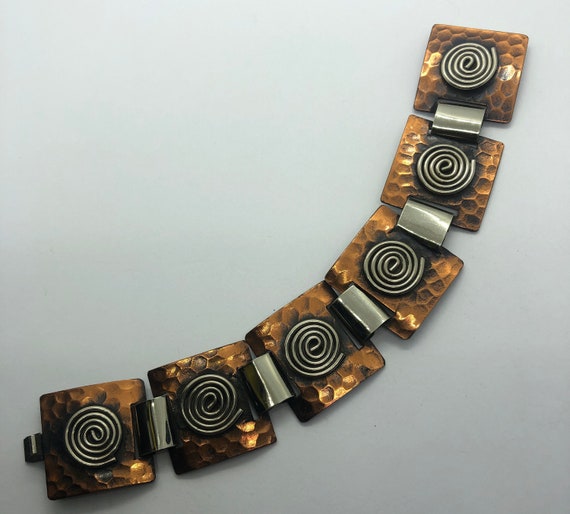 MORLEY CRIMI Swirl Necklace & Bracelet Jewelry Se… - image 7