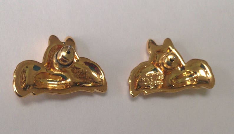 Cat Earrings Beautiful Vintage Sylvester the Cat Post Earrings Sylvester the Cat Jewelry Sylvester the Cat Costume Jewelry Stud Earrings