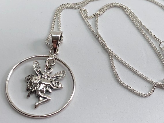 Beautiful Sterling Silver Fairy - Faerie Garden Ny