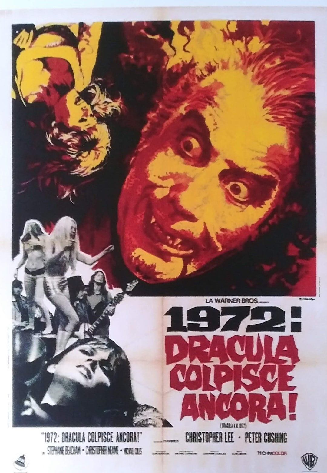 DRACULA A.D. 1972 Movie Poster Laminated Print - Etsy