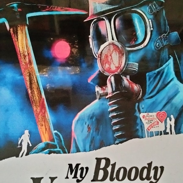 MY BLOODY VALENTINE novelization cover Laminated Print