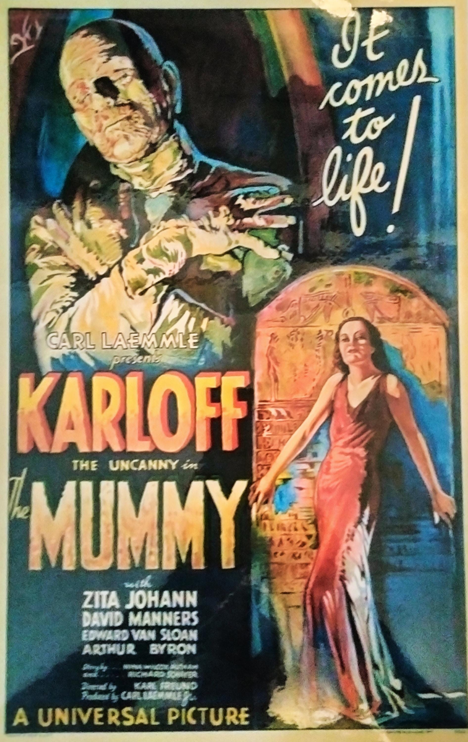 THE MUMMY Movie Poster Laminated Print - Etsy