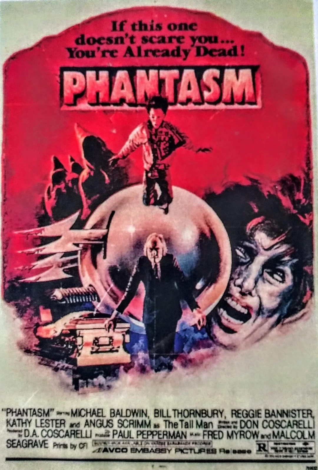 PHANTASM MOVIE POSTER Laminated Print - Etsy Denmark