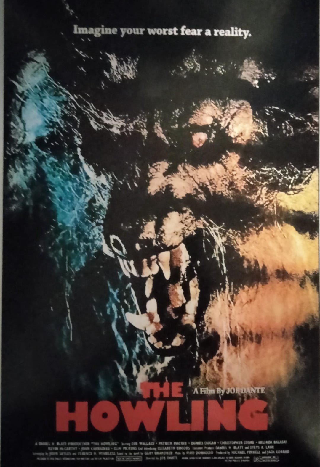 THE HOWLING Movie Poster 11x17" Laminated Print - Etsy
