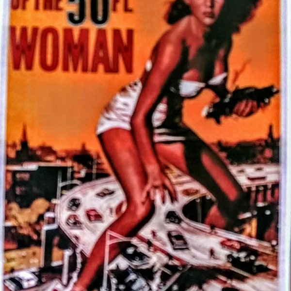 Attack Of the 50 Foot Woman movie poster Laminated Print