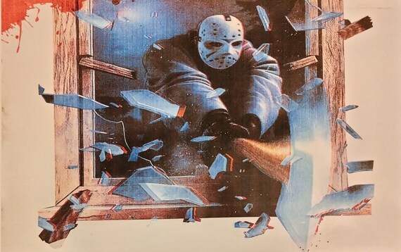 SF・ファンタジー・ホラー FRYDAY THE 13TH 3-D MOVIE POSTER FRIDAY THE 13TH PART III 3D Movie Poster Horror Jason Voorhees | eBay