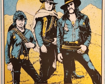 MOTORHEAD 1980 Live Ace of Spades Tour 11x17