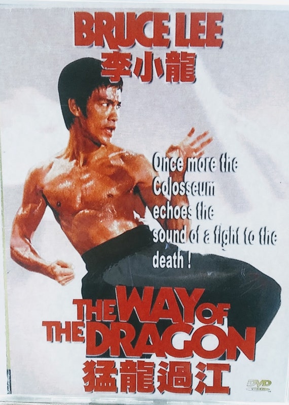 The Way Of The Dragon By Bruce Lee Movie Poster Photographic Print |  