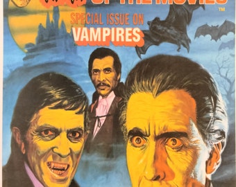 MONSTERS of the MOVIES Dracula Cover Laminated Print