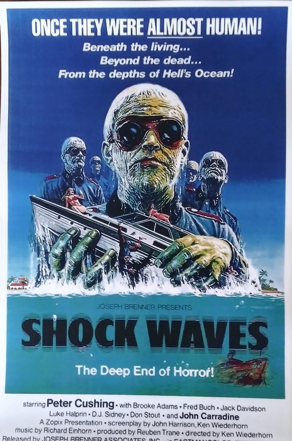 Shock Waves Movie Poster Etsy