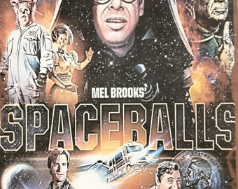 SPACEBALLS Movie Poster Laminated Print