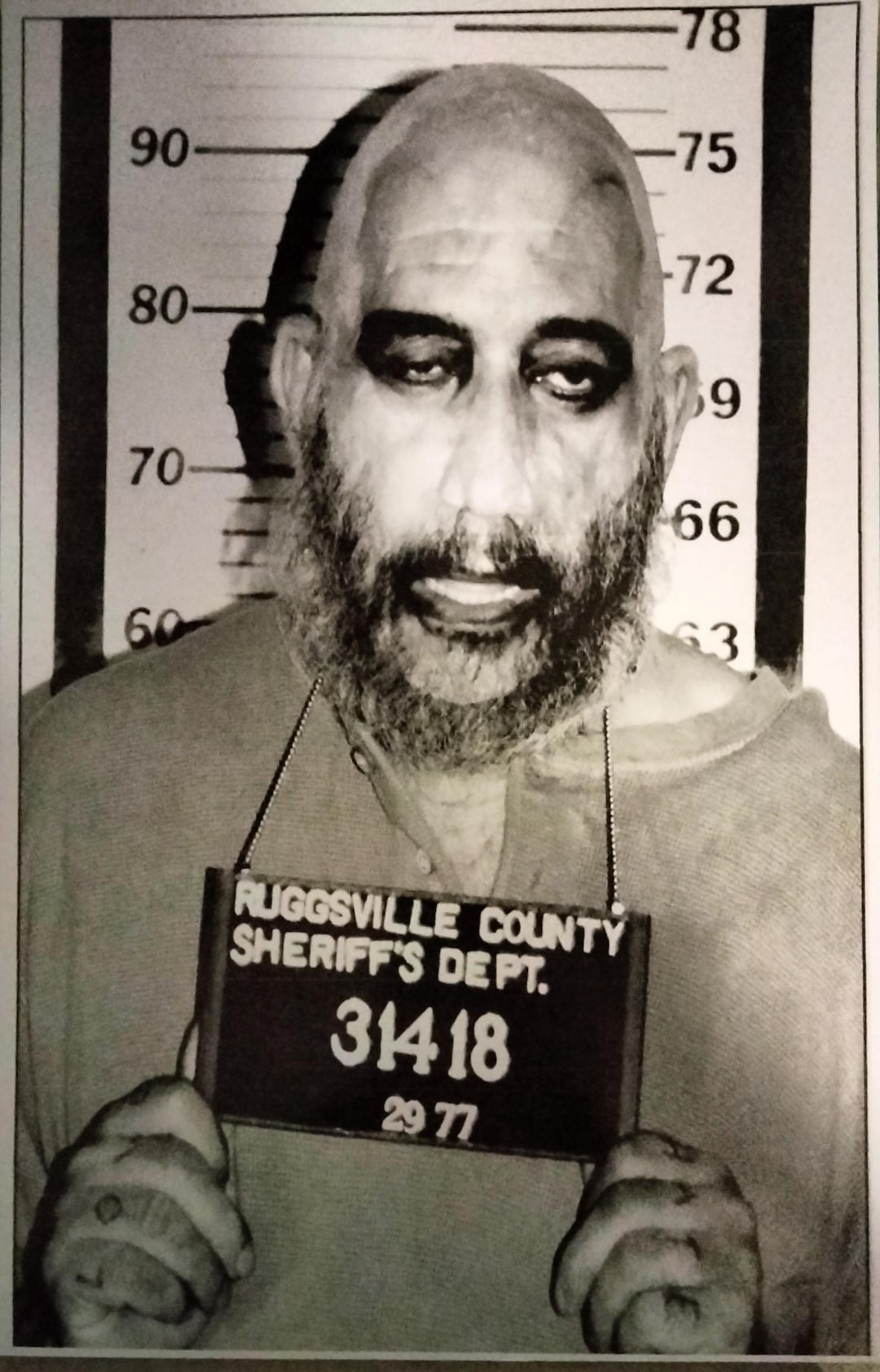 DEVILS REJECTS Captain SPAULDING Mugshot Print - Etsy