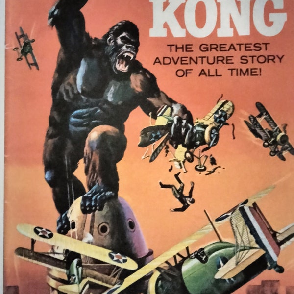 KING KONG 1968 Comic Cover Laminated Print