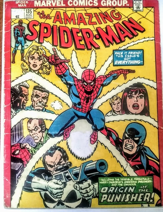 アメイジング スパイダーマン #135 表紙ポスター ラミネートプリント