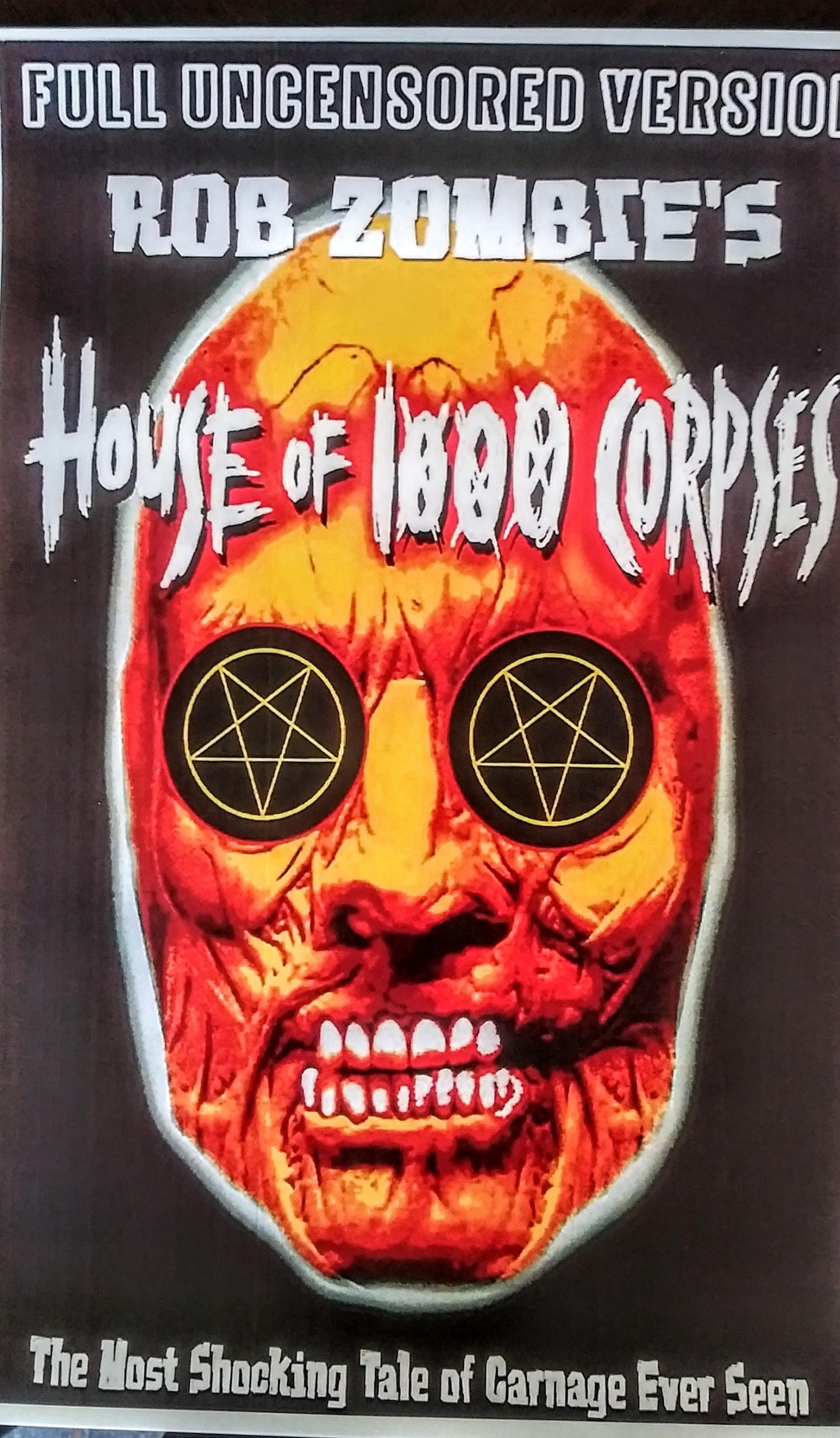 HOUSE of 1000 Corpses POSTER - Etsy