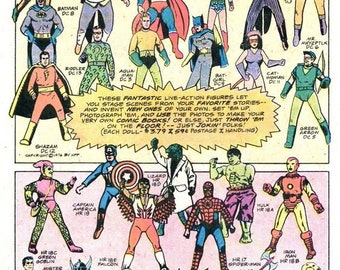 MEGO 1976 Comic Book Ad Laminated Print