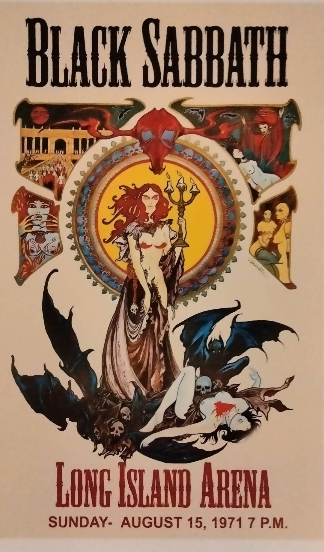 BLACK SABBATH Live Show 1971 Laminated Print - Etsy