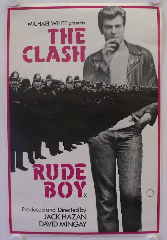 【THE CLASH✨クラッシュ✨RUDE BOYシーンフォト2】 Clash RUDE BOY Poster Laminated Print - Etsy