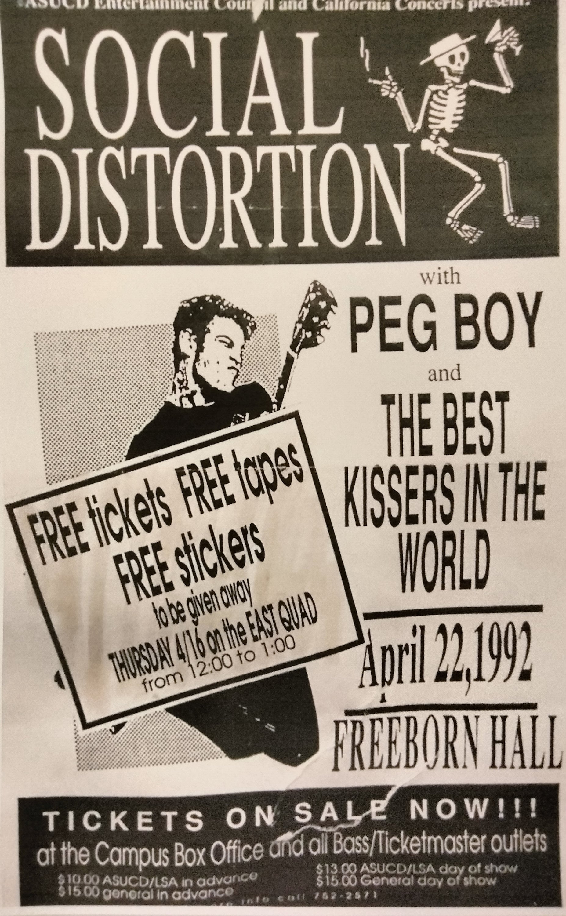 Social Distortion ライブポスター SOCIAL DISTORTION Live Show