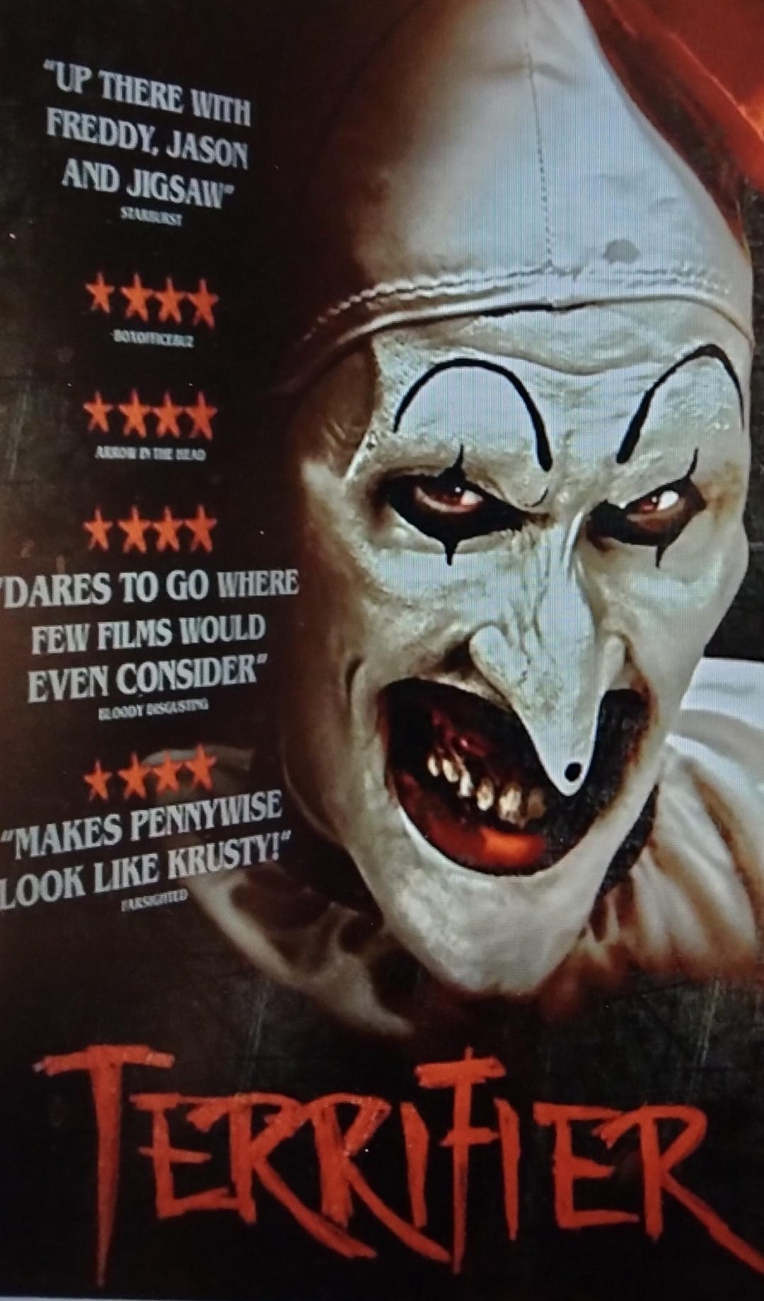 TERRIFIER Laminated Print - Etsy