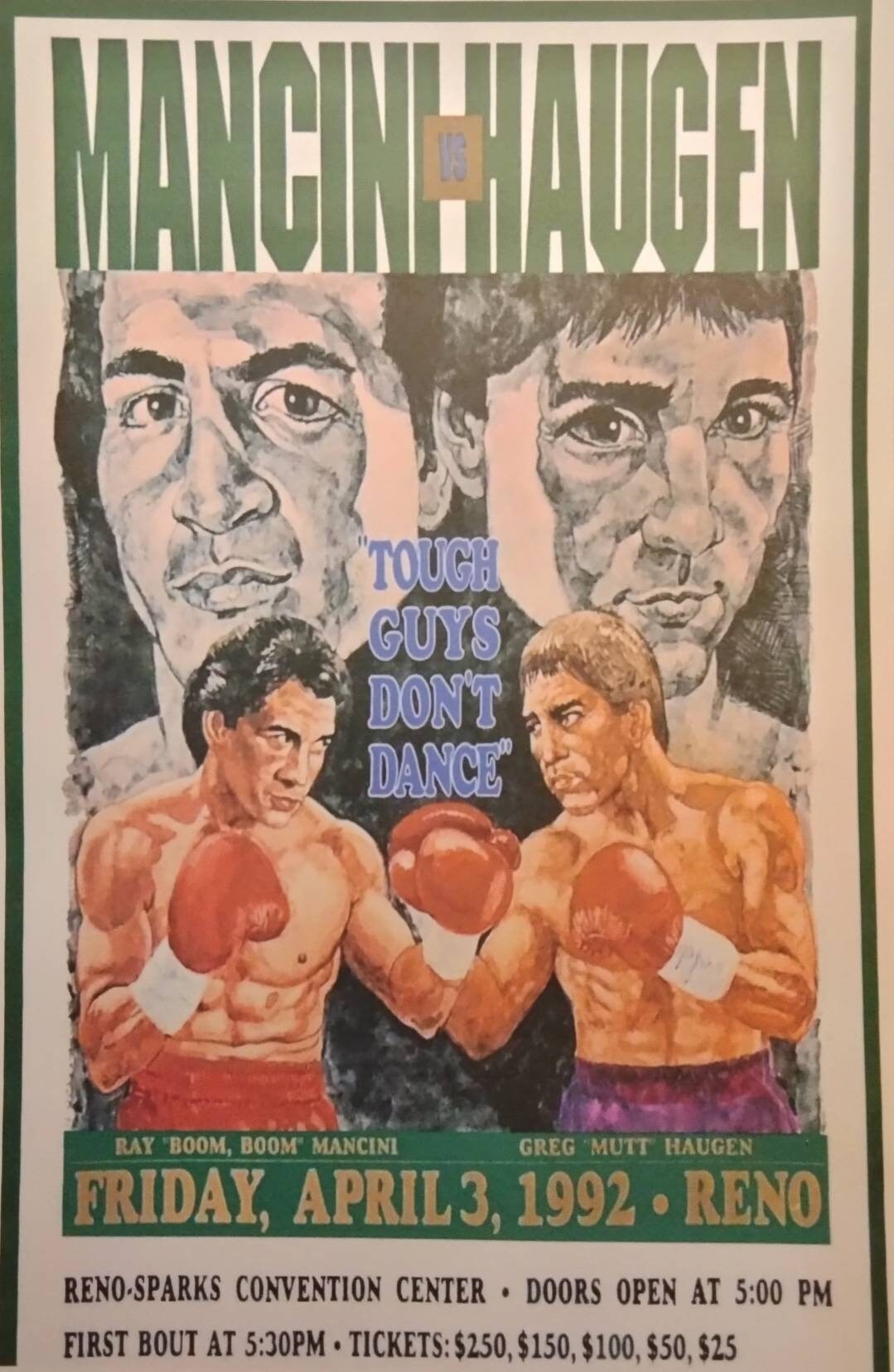 Boxing Cards > Ray Mancini #41