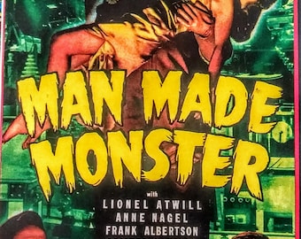 MAN MADE MONSTER  11 x 17" movie poster
