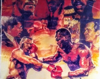 TYSON Vs DOUGLAS Ring Poster Laminated Print - Etsy