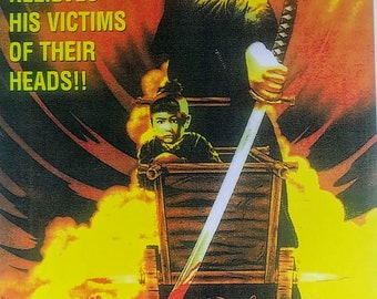SHOGUN ASSASSIN movie poster 11xx17" laminated print