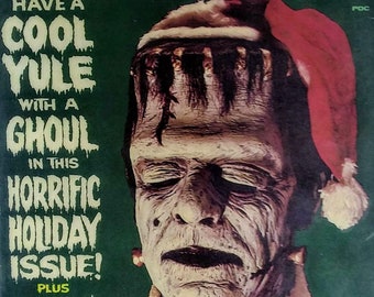FRANKENSTEIN Monster World Magazine Cover Laminated Print