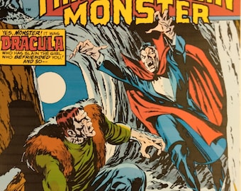 FRANKENSTEIN MONSTER #9 Comic Cover 11x17" Laminated Print