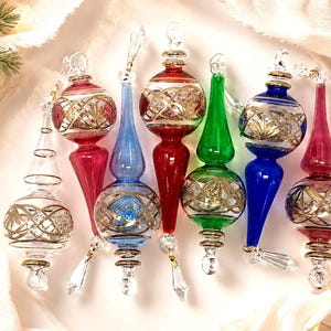 Egyptian Glass Blown Ornaments - Etsy