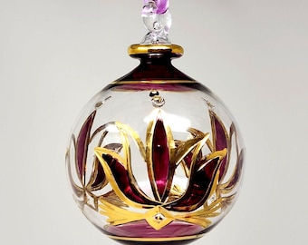 アンティーク フェントン クランベリー オパールセント ミニチュア