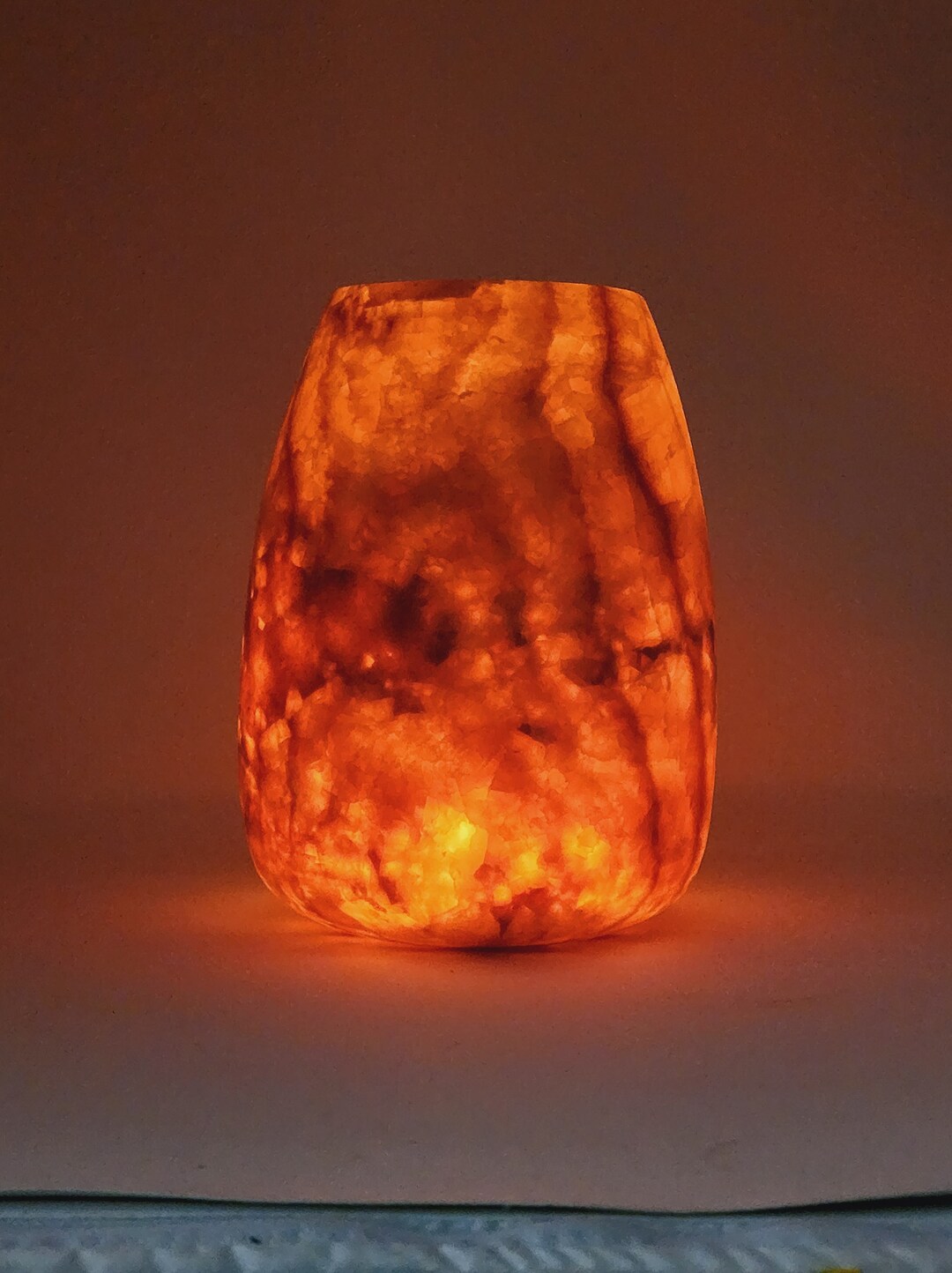 Egyptian Alabaster Candle Holder -alabaster Oval Shape 100 % Handmade ...