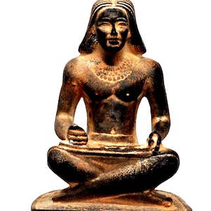 Scribe Statue for the ancient Egyptian writer/Amazing professions scribe-sculpture stuff-Handmade-Egyptian Replica-Made in Egypt