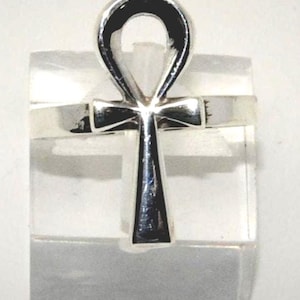 Key of life ring, Amazing Sterling Silver Ring or gold plated - Key of Life -5 sizes made by care -quality and great details for you