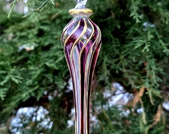 Kurt S. Adler Ornamento singolo, marrone, rosso, giallo
