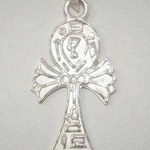 Amazing Key of life (Ankh) 925 sterling silver, Egyptian handmade with full decoration symbols. From old Cairo direct to you. 3 sizes.