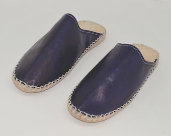 Camel leather slipper shoes sandal flats, Handmade Flat Shoes for Women and men. Comfortable & relax your foot .