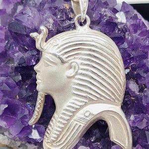 King Tut - 925 Sterling Silver pendant, you&#39;ll be impressed by the quality and great details. From Egypt with love. Made in Egypt for you