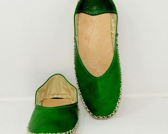 Camel leather slipper shoes sandal flats, unique Handmade Flat Shoes for Women. Enjoy relax & comfortable. Coming to you from Egypt