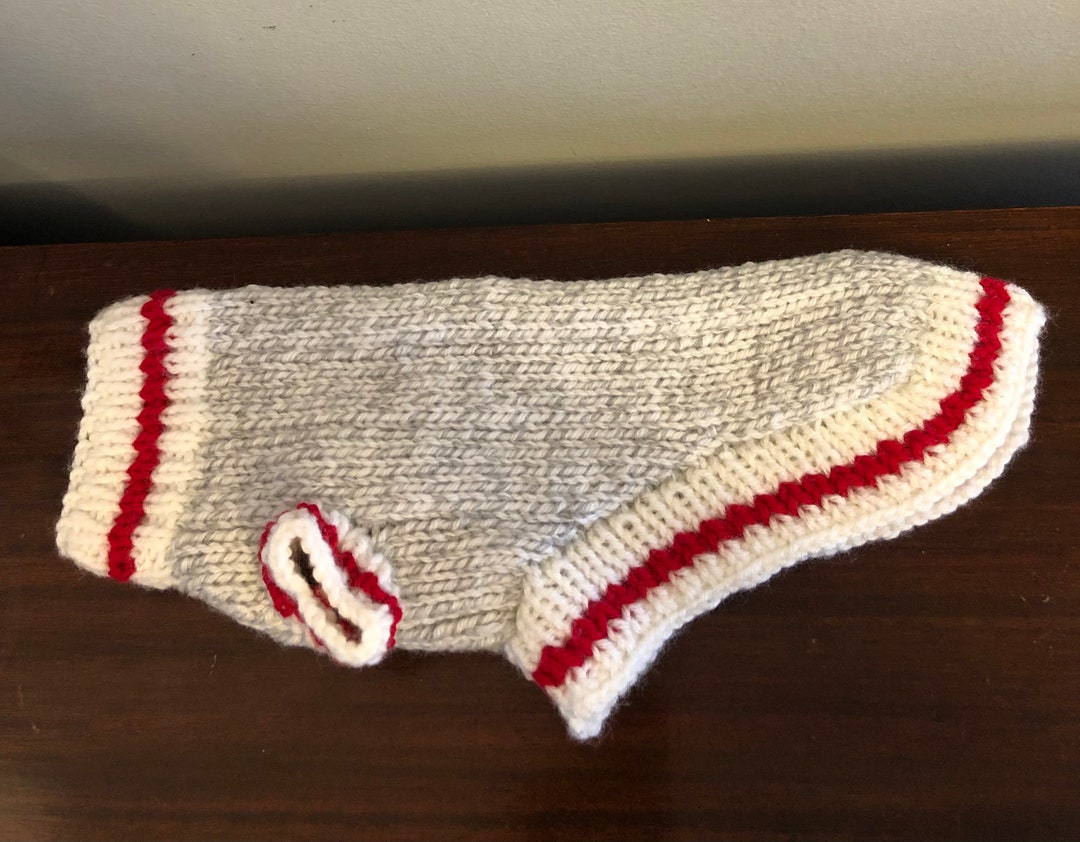 Kitten And Puppy Embroidered Wool Blend Knit Sweater main image 0