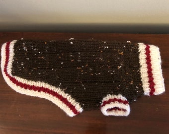 Cute Hand Knit Dog Sweater