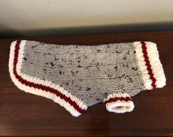 Cozy Hand Knit Dog Sweater