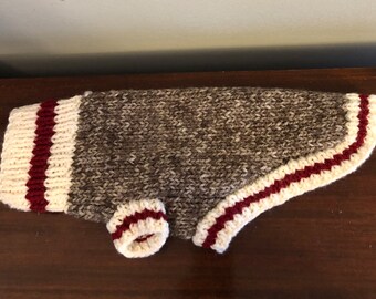Beautiful Hand Knit Dog Sweater