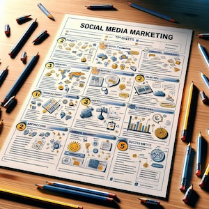 10 Social Media Marketing Tip Sheets – Boost Engagement & Grow Your Audience