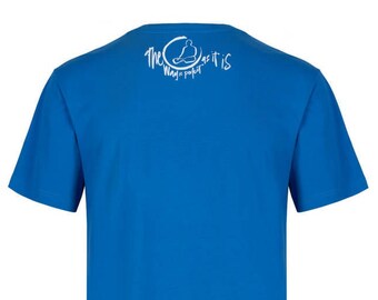 Zen Monk Organic Cotton T-Shirt, Spiritual Calligraphy Tee